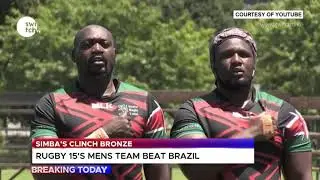 SIMBA`S CLINCH BRONZE - Rugby 15`s National team beat Brazil  