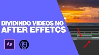 Tutorial After Effects 2023 - Como dividir vídeos de forma simples!