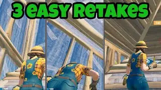 3 Easy Retakes in under 2 minutes