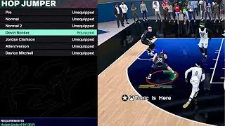 BEST HOP JUMPER for GUARDS and WINGS NBA 2K25!