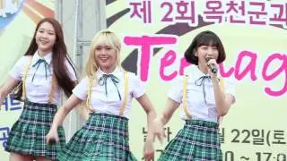 161022 옥천 Teenager Festival 오마이걸 Windy day by peach x lemon