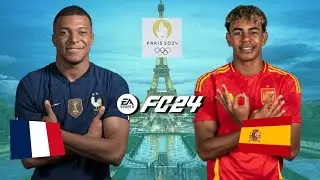 I played Olympics 2024 Final In FC24 🇫🇷🇪🇸