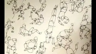How to sketch & draw people Part 1 | How to use a mannequin