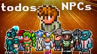 como conseguir TODOS OS NPCs de TERRARIA 1.4.1 ----- (DETALHADO)