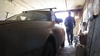 Идем в гараж13!Первый заезд!глубина ямы!