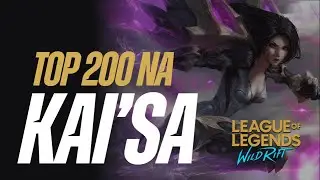 KAI'SA ADC GAMEPLAY - SHE'S SO BROKEN IN LEAGUE OF LEGENDS: WILD RIFT