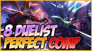 I got blessed with a duelist emblem and the rest is history | Teamfight Tactics Set 8 PBE
