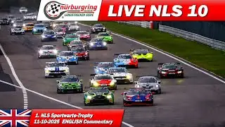 🔴 LIVE: NÜRBURGRING Race 10: Season Finale | 🇬🇧 | Nürburgring Endurance Series 2025