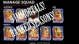 HITTING BOMBS WITH IMMORTALS IN RANKED SEASONS!!  MLB THE SHOW 18!  DIAMOND DYNASTY
