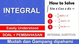Integral sinx cosx | Int sin x cos x