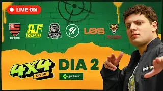 X4 DO GB12 - SEGUNDA EDIÇÃO! COM FLUXO, AJF, ANTI, RUSH - FREE FIRE AO VIVO!!