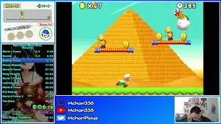 New Super Mario Bros. Speedrun - 49:30 [Warpless]