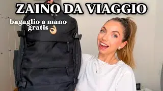 My NO STRESS TRAVEL BACKPACK ✈️ Ryanair, EasyJet, Wizzair
