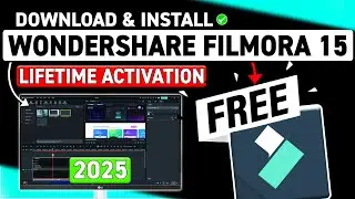 How to Download & Install Filmora 15 for FREE on PC / Laptop (2025)