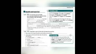 Vocabulary for IELTS Unit 3