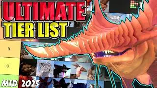 The ULTIMATE KU Tier List | Every Kaiju Ranked Worst to Best | Mid 2025 ||| Kaiju Universe