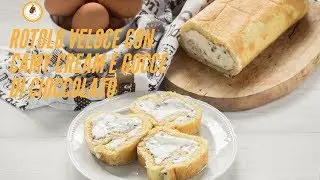 ROTOLO VELOCE CON CAMY CREAM E GOCCE DI CIOCCOLATO