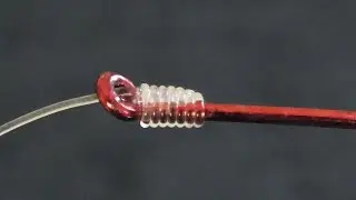 Easy Way To Snell A Hook - How To Tie A Hook To Fishing Line.