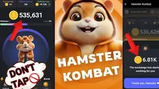 NEW METHOD!!! DON'T TAP🚫 How To Earn HAMSTER KOMBAT Coins Without Tapping