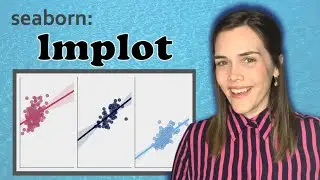 Seaborn lmplot | Comparing lmplot vs regplot and using the Seaborn lmplot hue and FacetGrid
