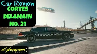 Cyberpunk 2077: Delamain Cab Review! Free Car!