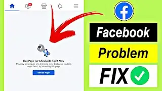 How to Fix This Page Isn't Available Right Now Facebook 2023 | this page isn't available right now