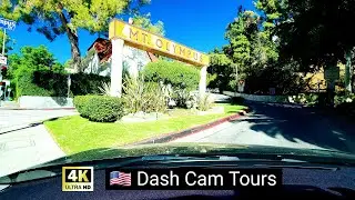 Driving tour of Mount Olympus, a Pleasant Hollywood Hills' Neighborhood 4K Dash Cam Tours 2020