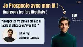 Prospecter avec une IA : Les 1ers résultats !!