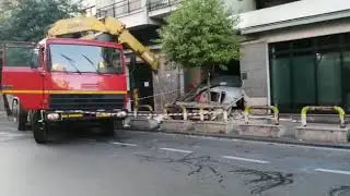 Rapina shock in banca ad Afragola. Scene da film hollywoodiano