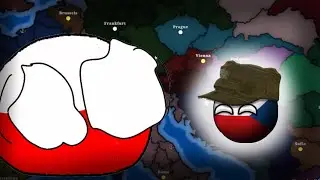 Polandball played as Czechoslovakia 1922 Nightmare mode