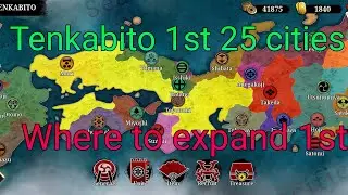 Great Conqueror 2 Shogun Tenkabito Where to Expand First