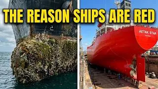 Why Ships Are Painted Red Below the Waterline — The Full Story