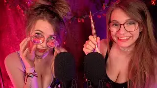 ASMR My TWIN tries to Give You TINGLES 🤯 (Brushing & Mouth Sounds) | Stardust ASMR