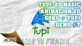 Tupi 2D -  Demonstration Goku and Tupí 2D/Demostración  Goku y Tupí 2D (By JLAR Studio)