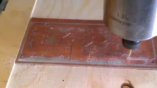 Изготовление печатной платы на фрезерном станке с ЧПУ