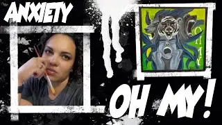 Speed Paint and Poem-The Internal War of Anxiety