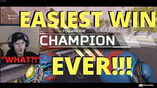 The EASIEST WIN on Apex Legends EVER!? (Old Pathfinder Gameplay)