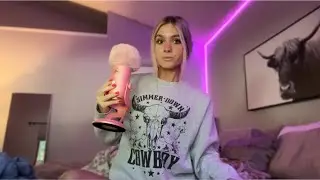 ASMR| Cozy Clicky Whisper Ramble With Mic Fluffs