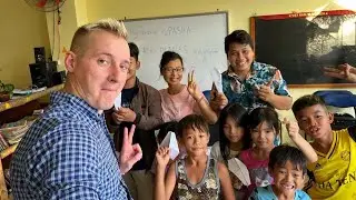 It was a fun volunteering opportunity in Vietnam.