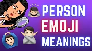 BODY EMOJIS HIDDEN MEANINGS | How To Use An EMOJI Properly ?!