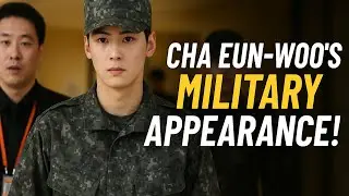 Cha Eun-woo’s First Appearance Since Enlistment Melts the Internet! 😳🔥