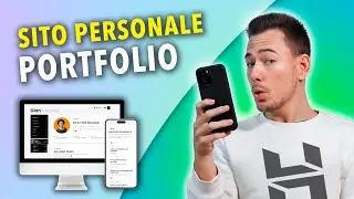 come CREARE un SITO WEB 🌍 PERSONALE / PORTFOLIO da zero FACILMENTE e SENZA programmare