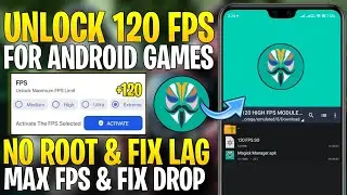 UNLOCK 120 FPS FOR GAMING || Fix FPS Shutters & Max Performance || FIX LAG FOR GAMING : No Root