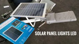 Review and disassemble Solar Street Lamp