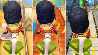 Minion Rush: King's Guard Gru's Rocket Gameplay at The Pyramids, Minion Beach & Prison [Android/IOS]
