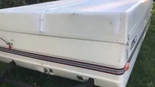 Coleman Pop Up Camper Rehab