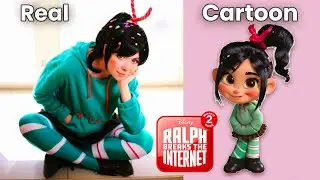 wreck it ralph characters in real life 💥