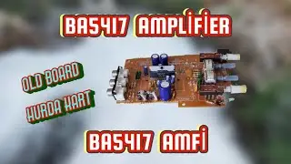 BA5417 Stereo Amfi yapımı | çok basit | How to make Amplifier at home BA5417 | very simple | DIY