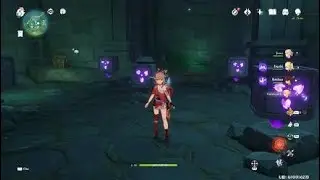 Inuzuma Sword Quest Blueprint Electro Cube Puzzle 1