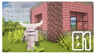 [ep O1] pacifist starts new minecraft world (EXTREMELY VIOLENT) | modded minecraft let's play